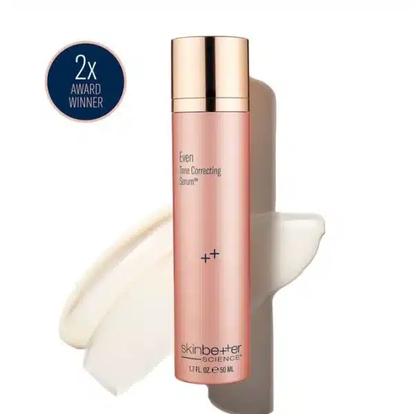 Even Skin Tone Correcting Serum by Skinbetter Science, sold at SpaRx Medical Aesthetics in Thonotosassa