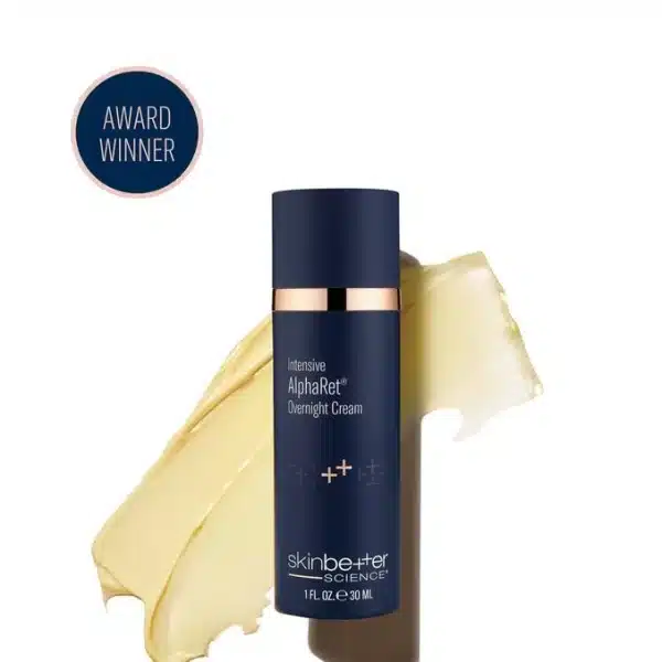 Intensive AlphaRet Overnight Cream by Skinbetter Science, sold at SpaRx Medical Aesthetics in Thonotosassa