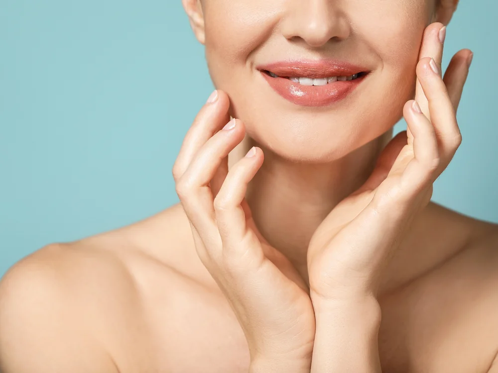Calmer, clearer, more radiant skin after a series of LED light therapy sessions at a Thonotosassa, FL medical spa.
