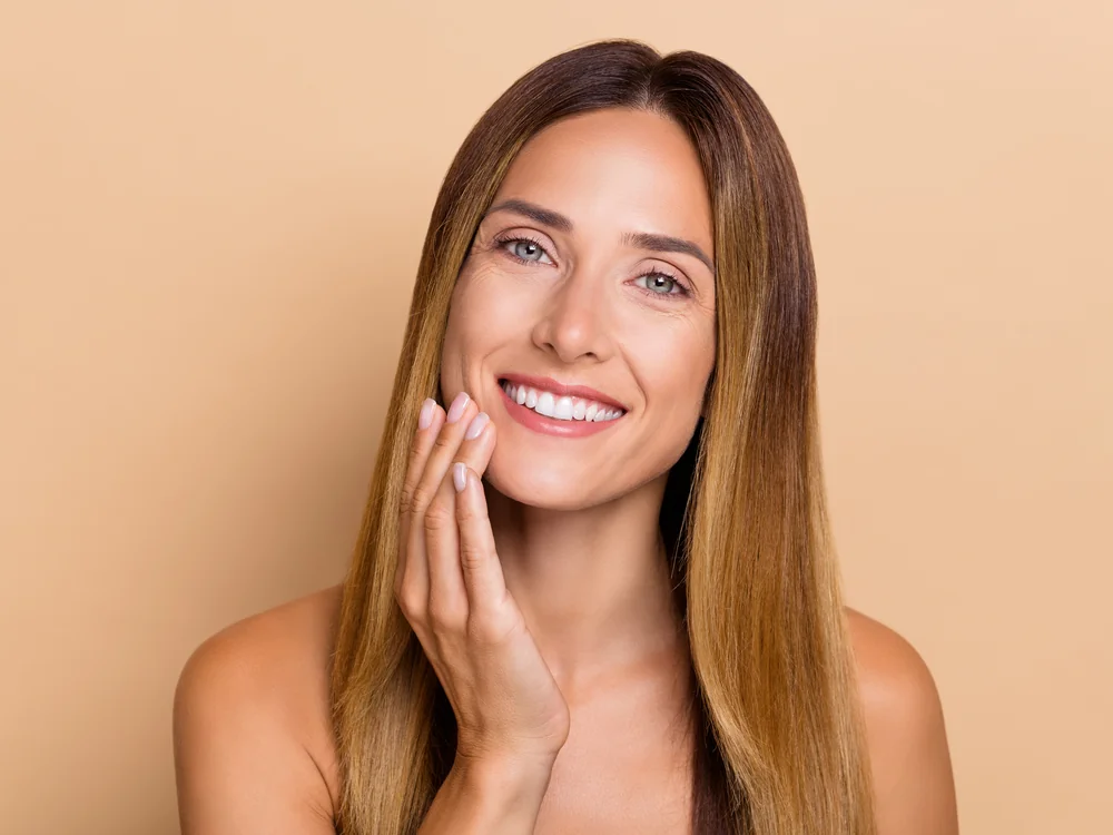 A refreshed, hydrated, radiant complexion after a Deep Cleaning Hydro Facial at a Thonotosassa, FL medical spa.