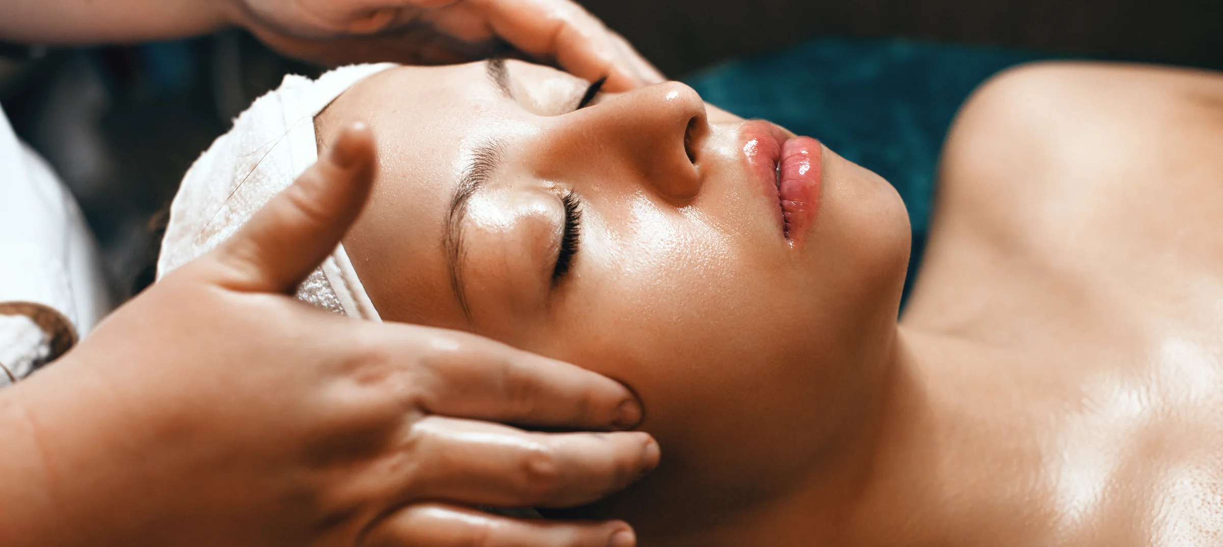 Fresh, glowing, healthy skin after a SpaRx Signature Facial at SpaRx Medical Aesthetics in Thonotosassa, FL.